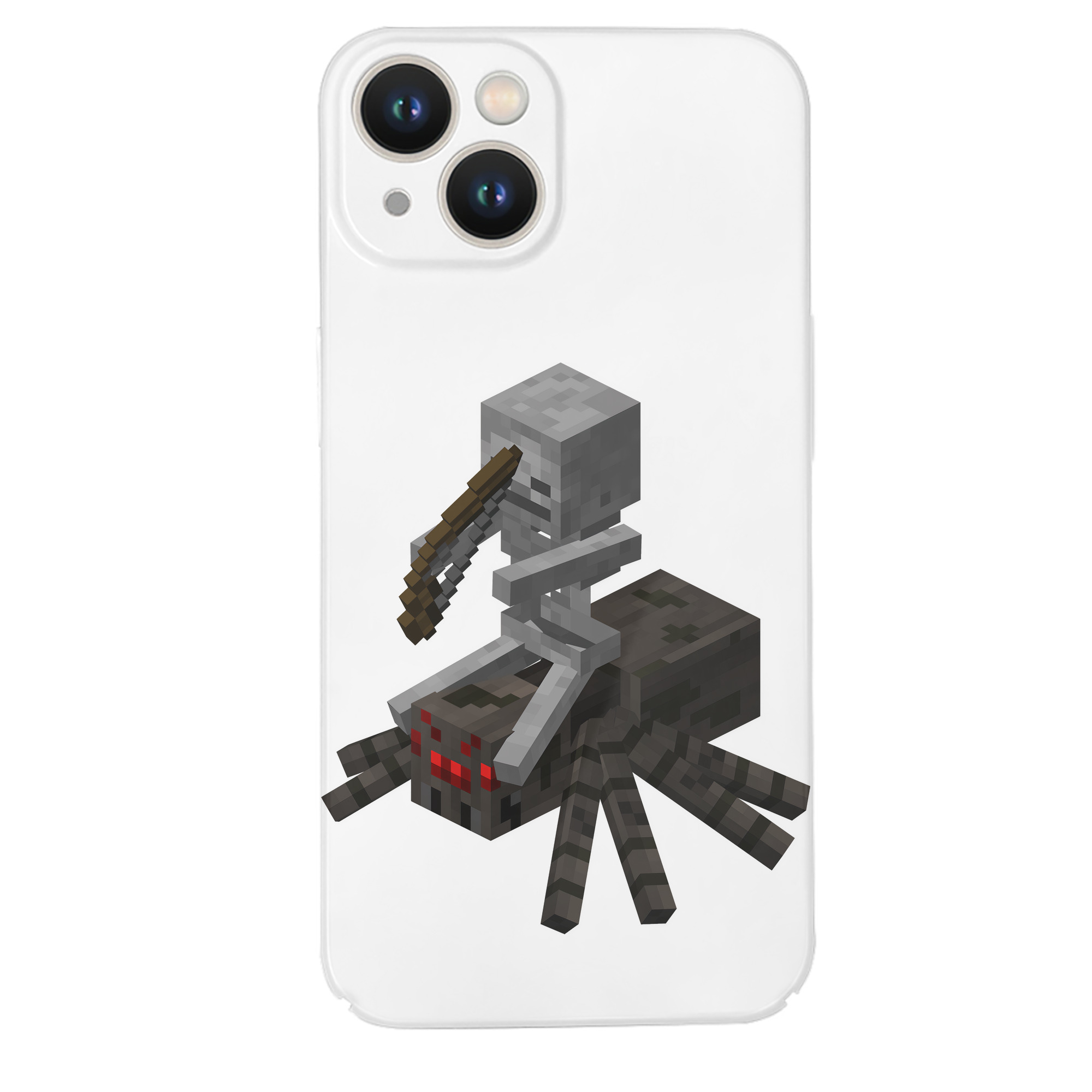 （画像用） マインクラフト ブロックの世界 Minecraft MC Block world 【iPhone 14シリーズ対応】ハードケース